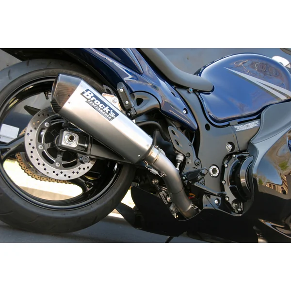 CT Single Full System w/ 16" QuietKore Muffler Suzuki Hayabusa (08-20) - Image 2