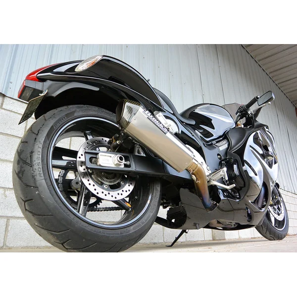 CT Single Full System w/ 16" QuietKore Muffler Suzuki Hayabusa (08-20) - Image 11