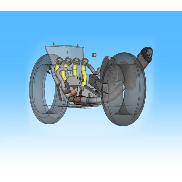 CT Single Full System w/ 16" QuietKore Muffler Suzuki Hayabusa (08-20) - Image 8