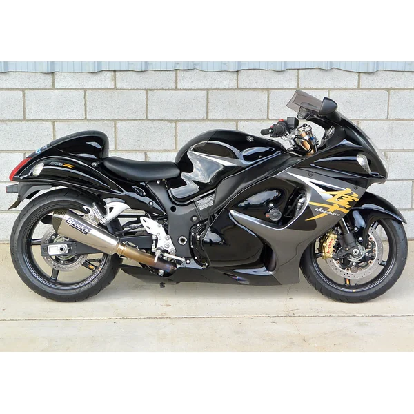 CT Single Full System w/ 16" QuietKore Muffler Suzuki Hayabusa (08-20) - Image 10