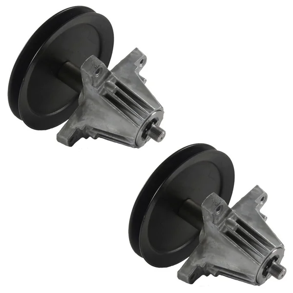 Cub Cadet 918-04636 Mower Spindle and Pulley - Genuine MTD, 2 pack
