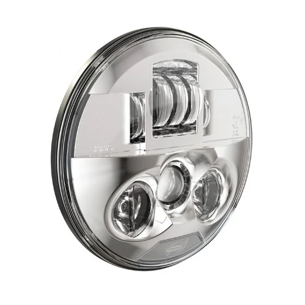 Custom Dynamics 7" Probeam LED Headlight for Harley - Chrome - Image 2