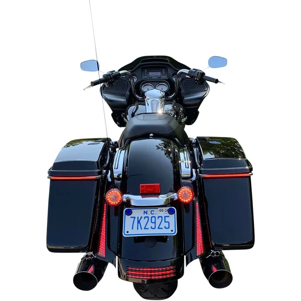 Custom Dynamics Fascia LED Panels for 2014-2020 Harley Touring - Chrome - Image 3