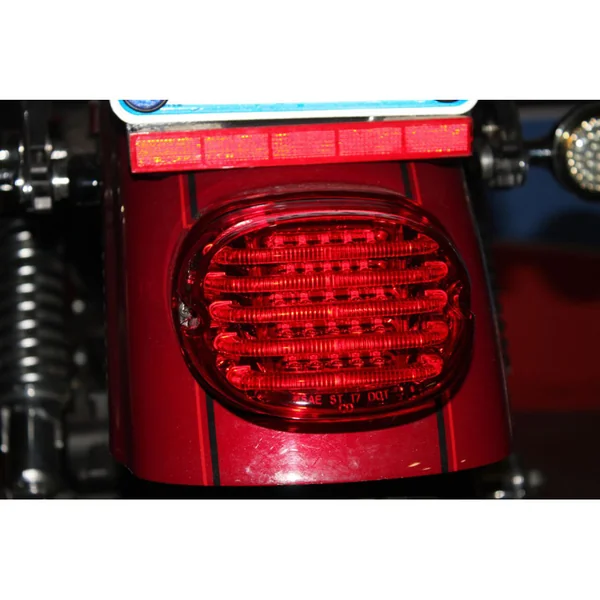 Custom Dynamics Probeam Low Profile LED Tail Light for Harley - Red - Image 2