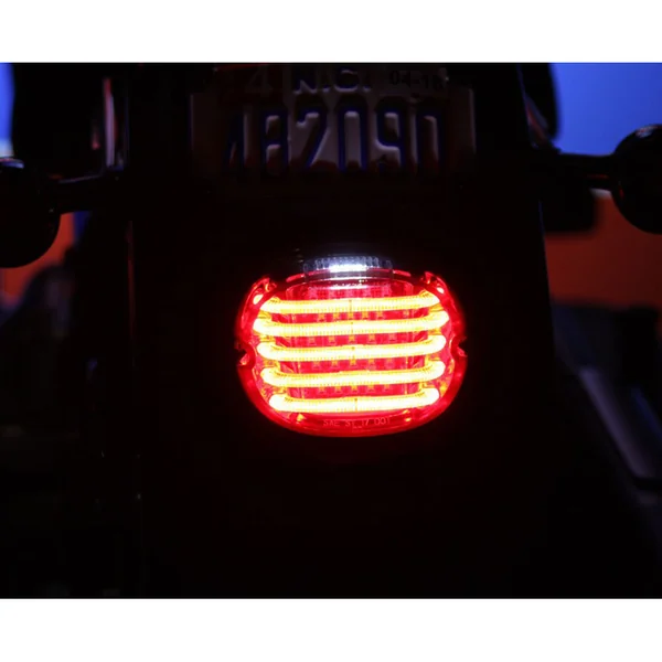 Custom Dynamics Probeam Low Profile LED Tail Light for Harley - Red - Image 3