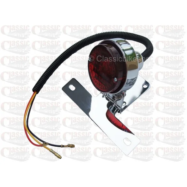 Custom Style Stop Tail Light/ Chrome