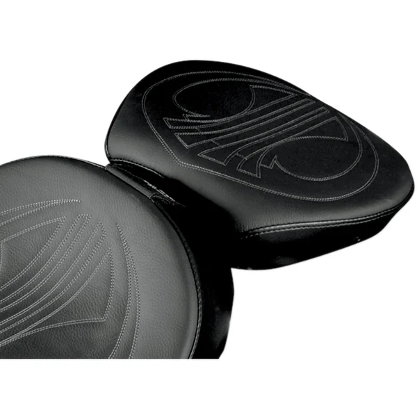 Danny Gray Airhawk Backrest Bigseat Pillion Pad for 2008-2023 Harley Touring - Drag Stitch