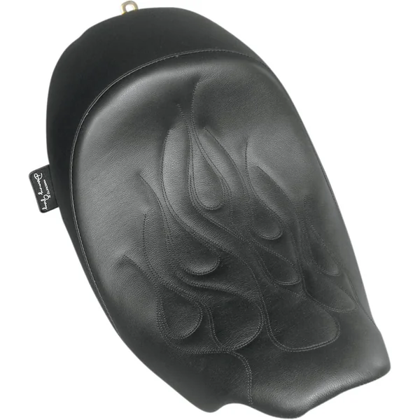Danny Gray Speedcradle Solo Seat for 2008-2023 Harley Touring - Flame Stitch - Image 2