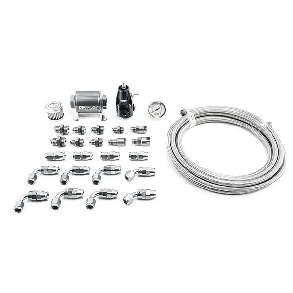 DeatschWerks -8AN Feed -6AN Return PTFE Plumbing Kit2010-2015 Camaro
