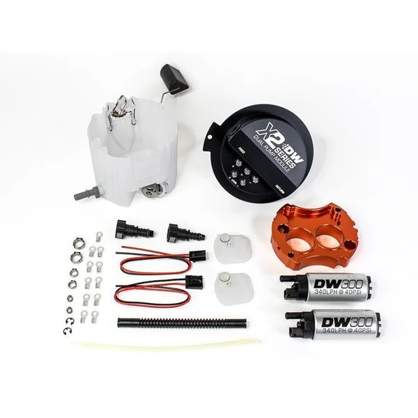 DeatschWerks X2 Series Fuel Pump Module w/ 2 DW300 Pumps2010-2015 Camaro & 2010-2014 Cadillac CTS-V