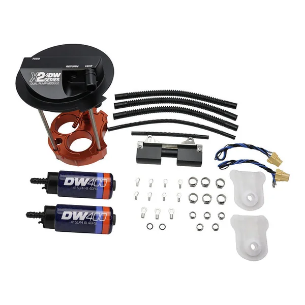 DeatschWerks X2 Series Fuel Pump Module w/ 2 DW400 Pumps2016-2024 Camaro SS, ZL1 & LT1 Coupe & 2016-2019 Cadillac ATS-V & CTS-V