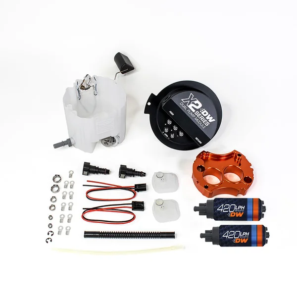 DeatschWerks X2 Series Fuel Pump Module w/ 2 DW420 Pumps2010-2015 Camaro & 2009-2014 Cadillac CTS-V