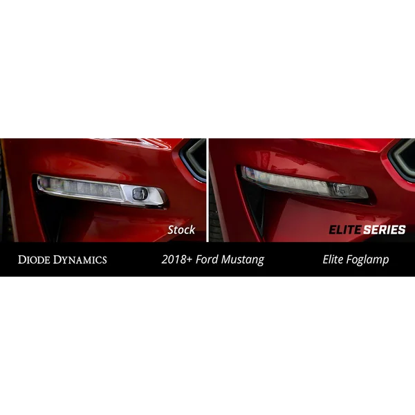 Diode Dynamics Elite Series Combination Fog Lamps, Cool White2018-2023 Ford Mustang - Image 4
