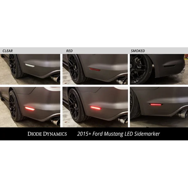 Diode Dynamics LED Sidemarker, Smoked2015-2023 Ford Mustang - Image 2