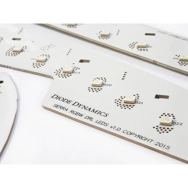 Diode Dynamics Multicolor RGBW DRL LED Boards2014-2015 GMC Sierra 1500