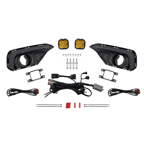 Diode Dynamics SS3 Add-On Fog Lamp Kit, Yellow Sport2024-2026 Ford Mustang EcoBoost