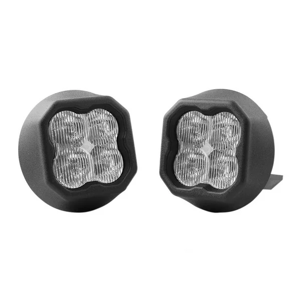 Diode Dynamics SS3 Sport LED Fog Light Kit, White SAE/DOT Fog2014-2015 GMC Sierra 1500