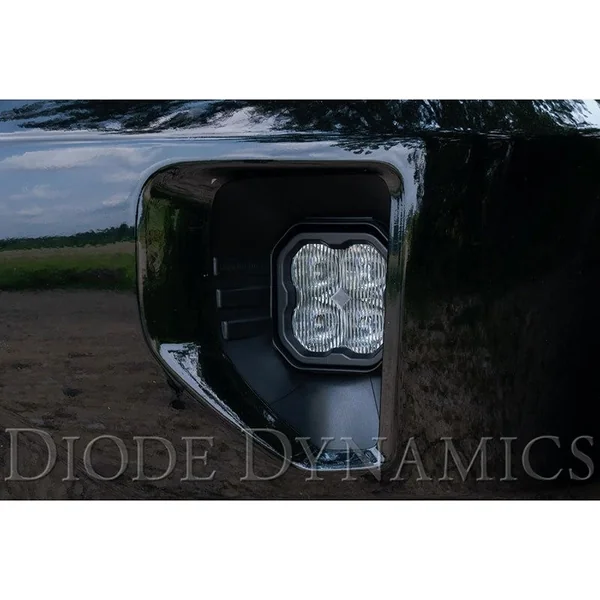 Diode Dynamics SS3 Type SV1 Max Fog Light Kit, White SAE/DOT Fog2016-2018 Silverado 1500, 2019 Silverado 1500 LD - Image 3