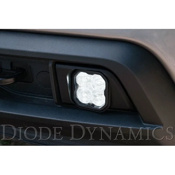 Diode Dynamics SS3 Type SV2 Max Fog Light Kit, White SAE/DOT Fog2019-2021 Silverado 1500 - Image 4