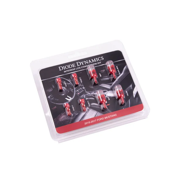 Diode Dynamics Stage 2 Interior LED Light Kit, Red2015-2017 Ford Mustang