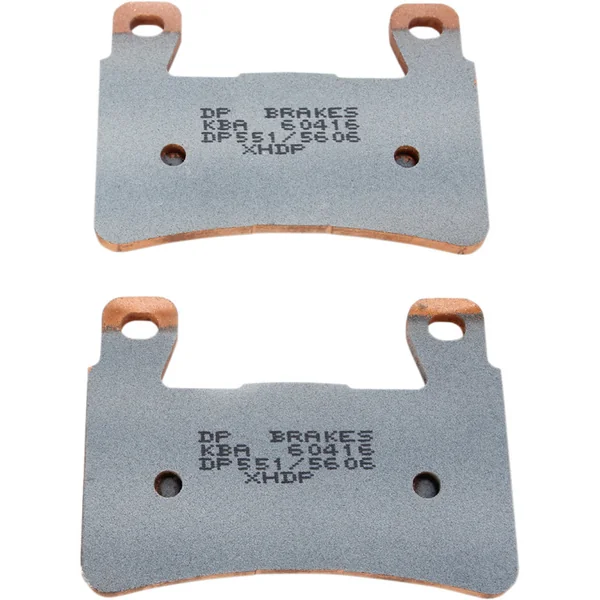 DP Brakes Sintered Metal Front Brake Pads for Harley Softail - Repl. OEM #41300102 - Image 2