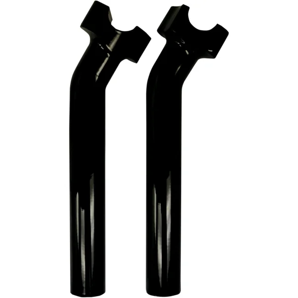 Drag Specialties 9.5" Pullback Buffalo Handlebar Risers - Gloss Black