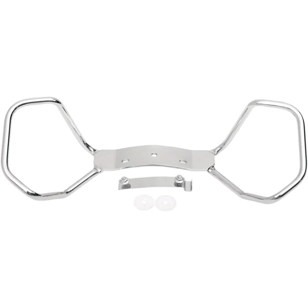 Drag Specialties Chrome Passenger Hand Rail - 1997-2008 Harley Touring