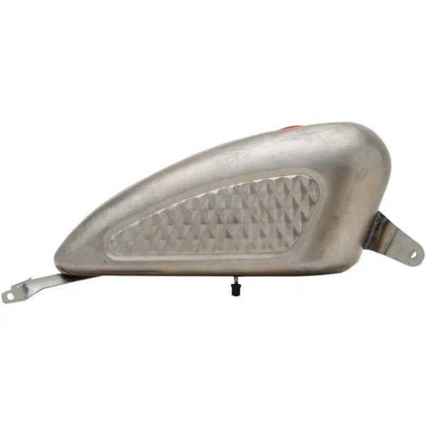 Drag Specialties Custom Diamond Style Gas Tank for 2004-2006 Harley Sportster - Image 2