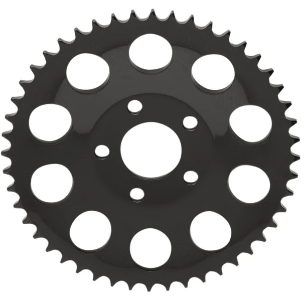 Drag Specialties Dished Chain Conversion Rear Sprocket for 1986-1999 Harley* - Gloss Black