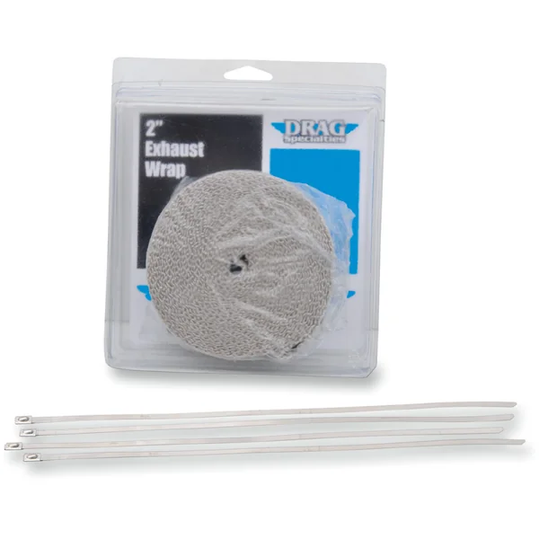 Drag Specialties Exhaust Heat Wrap Kit - 2" Tan