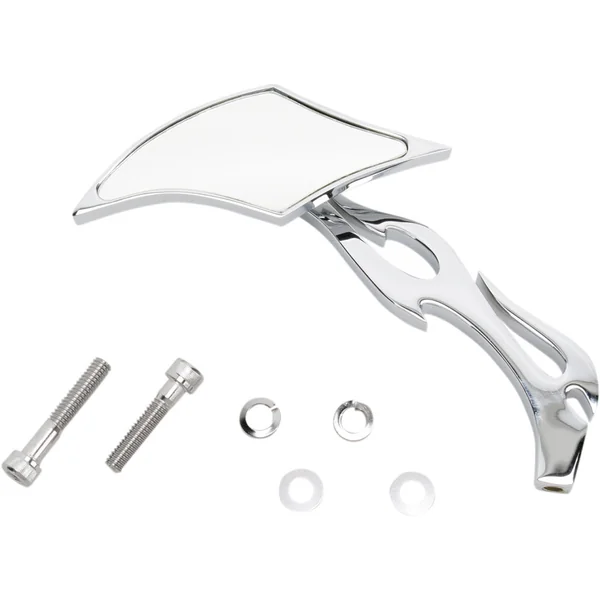 Drag Specialties Gothic Mirror with Sculptured Stem - Image 3