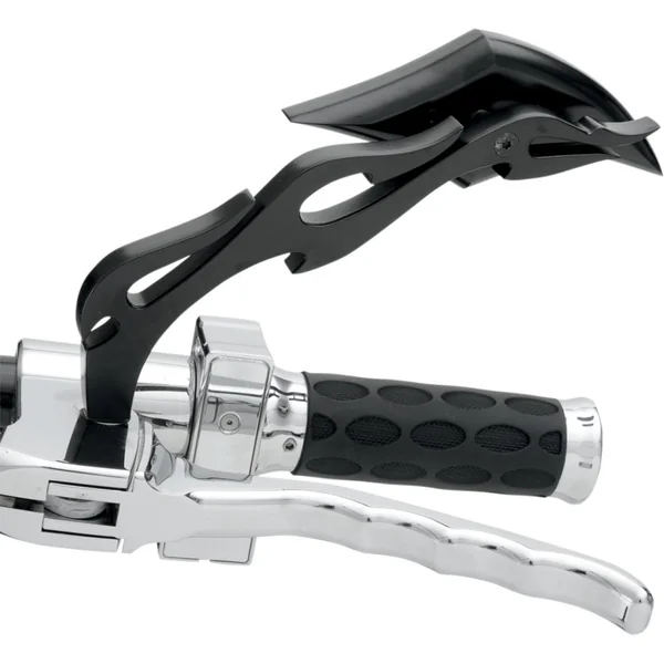 Drag Specialties Gothic Mirror with Sculptured Stem - Image 4