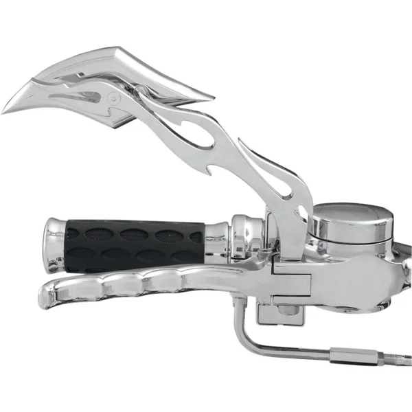 Drag Specialties Gothic Mirror with Sculptured Stem - Image 6