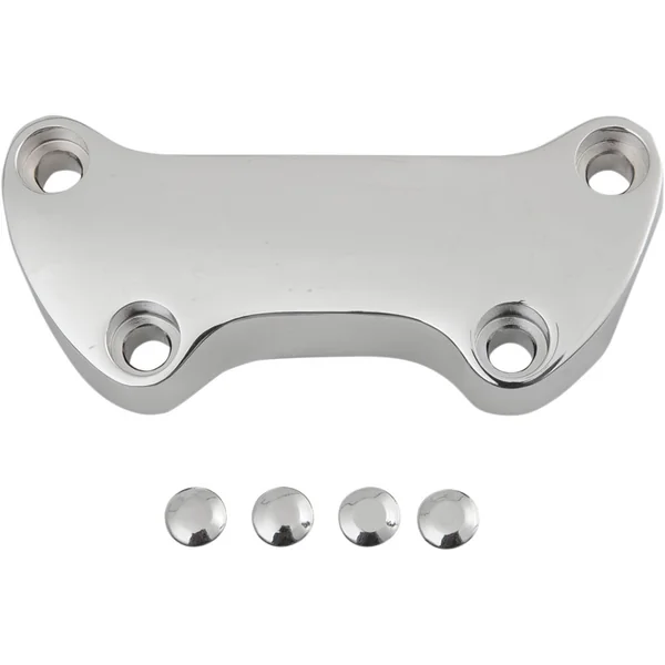 Drag Specialties Handlebar Top Clamp for Harley - Chrome