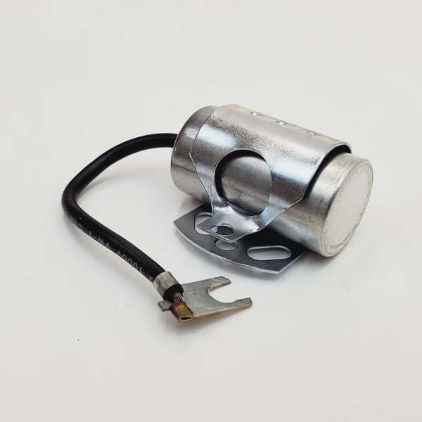 Drag Specialties Ignition Condenser with Mount for 1948-(Early)1978 Harley Panhead/Shovelhead FX/FL Big Twin Models & 1957-(Early)1978 Sportster XL Models w/ Points Ignition (Except Magneto) Replaces HD# 32726-30A