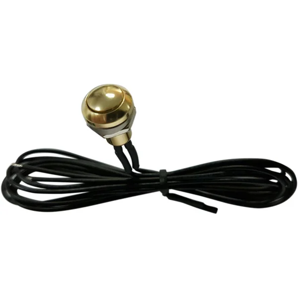 Drag Specialties Mini Push-Button Switch - Gold