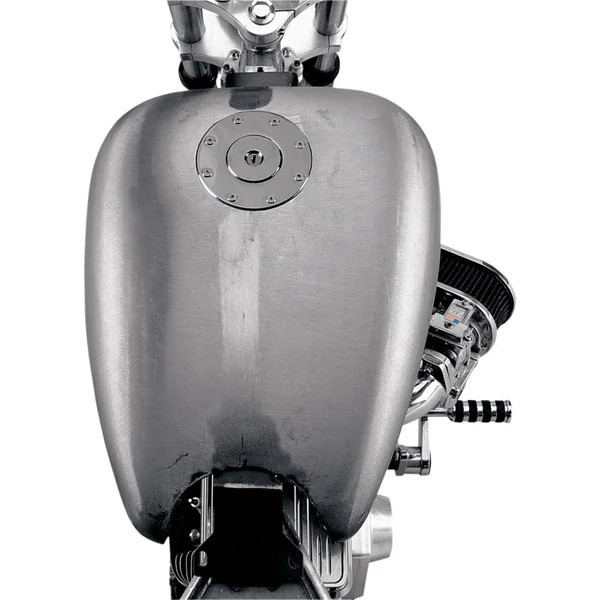 Drag Specialties One-Piece 2" Extended Gas Tank for Harley FXR - Aero Cap - Image 2