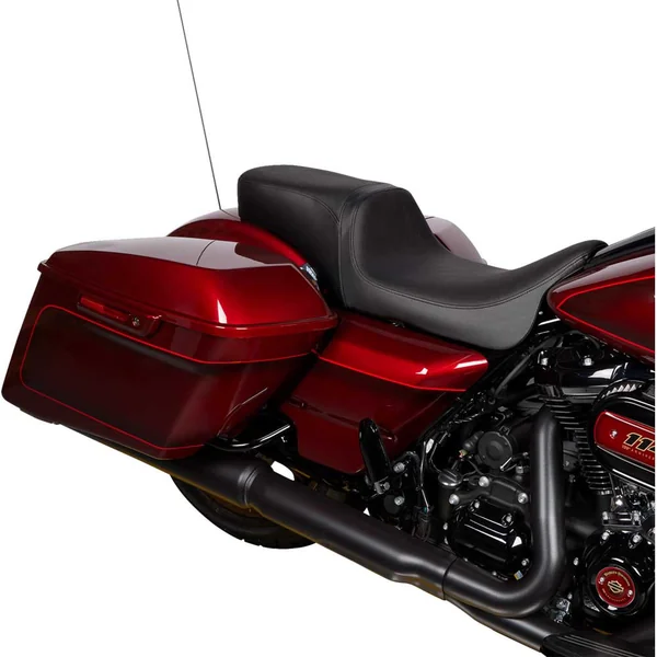 Drag Specialties Performance Predator 2-Up Seat for 2008-2023 Harley Touring - Vinyl - Image 3