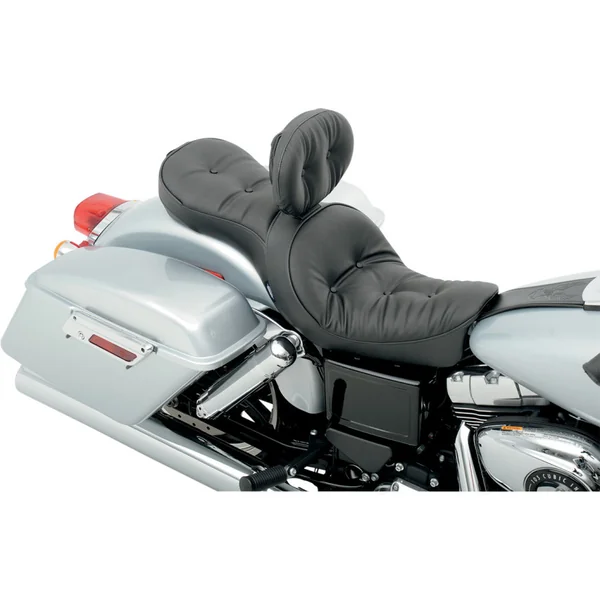 Drag Specialties Pillow Style EZ Glide II Large Driver Backrest - Image 2
