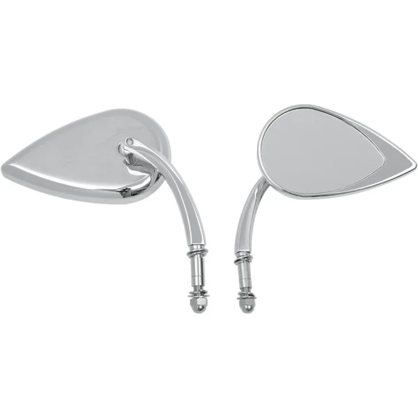 Drag Specialties Short-Stem Teardrop Mirror - Image 3