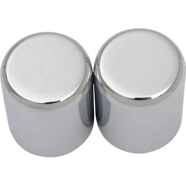 Drag Specialties Small Chrome Magnetic Docking Point Covers - Repl. OEM#48035-09