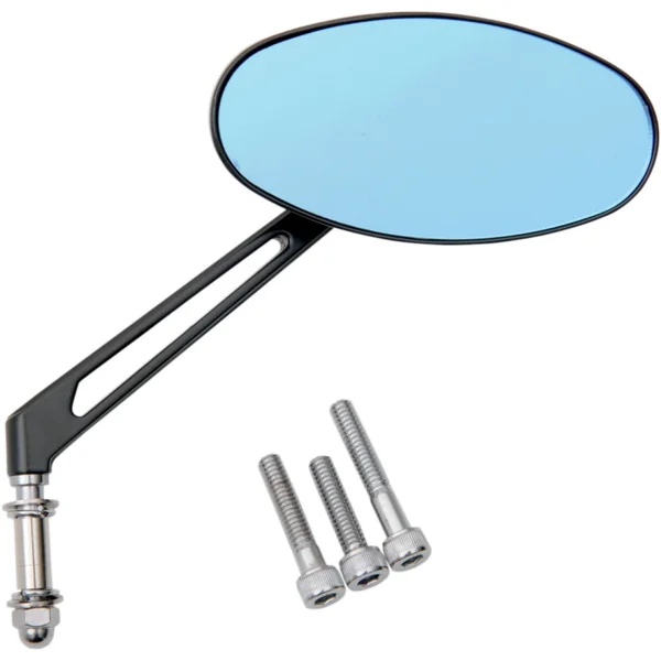 Drag Specialties Stealth II Mirror for Harley - Black - Image 3