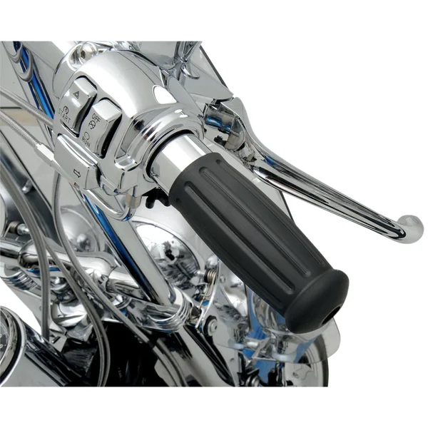 Drag Specialties Vintage Style Grips for Harley Electronic Throttle - Image 3
