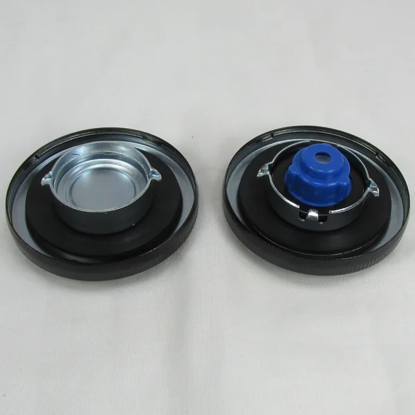 Dual Satin Black "CAM" Bayonet Style Left & Right Gas Caps for 1973-1982 Harley Big Twin FX/FL, Super Glide, Electra Glide, Low Rider, Wide Glide, Fat Bob & Sturgis - Replaces HD Pt# 61102-73, 61103-73 - Image 6