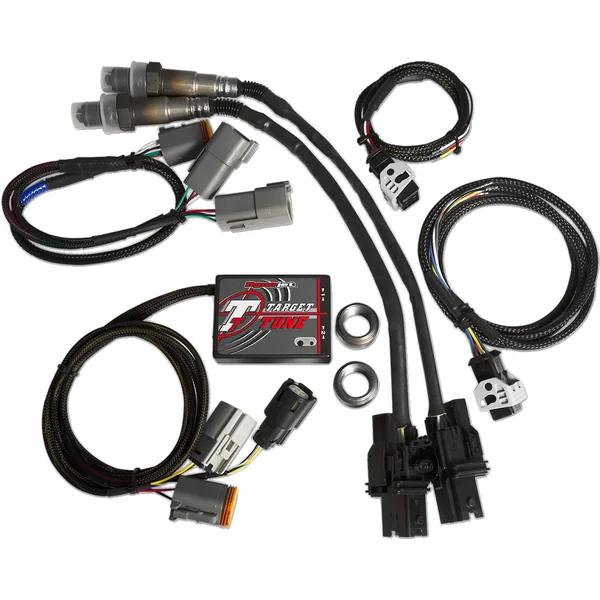 Dynojet Target Tune Full Kit with Wideband O2 Sensor & Y-Adaptor Cable For 2007-2009 Harley Touring FLT FLH, 2007-2011 Softails FXST/FLST, 2006-2011 Dyna, 2008-2011 V-Rod and 2007-2013 Sportster XL Models - Made in USA