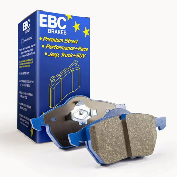 EBC Bluestuff NDX Street & Track Rear Brake Pads2015-2023 Ford Mustang GT w/o Performance Pack, V6 & EcoBoost w/ Performance Pack