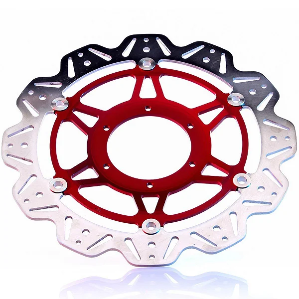 EBC Yamaha XV 700 Road Star Midnight Silverado (9-spoke cast wheels) 04-07 Front Brake Vee-Rotor - Image 3