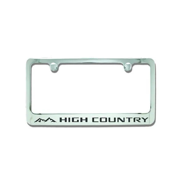 Elite "High Country" License Plate Frame2014-2026 Silverado