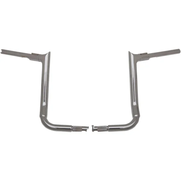 Fat Baggers 1-1/2" EZ Install Pointed Top 14" Handlebars for 2014-2020 Harley Touring - Chrome - Image 3