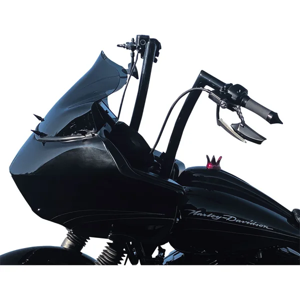 Fat Baggers 1-1/2" Flat Top EZ Install 16" Handlebars for 2008-2013 Harley FLHR/FLTR - Black - Image 3